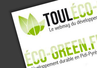 Article sur Coquelicom dans touléco-green