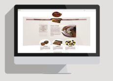 image du Wedesign site Internet chocolatier