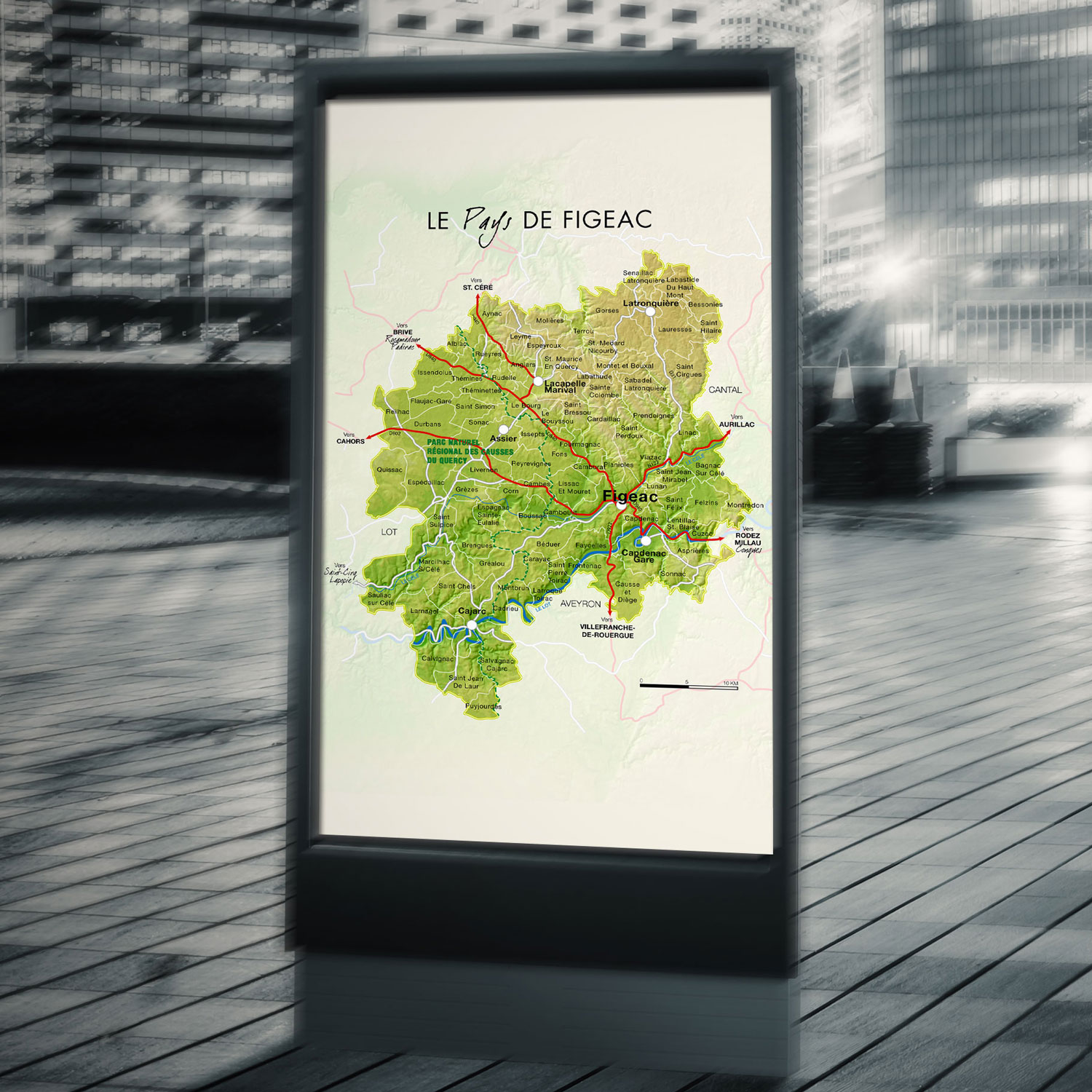image de carte illustrator du pays de Figeac