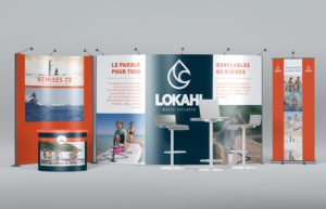 Image du stand pour Lokahi, marque de sport paddle