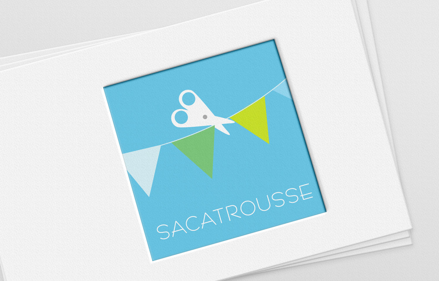 Image du logo de Sacatrousse, créatrice textile, sacs et trousses en tissus