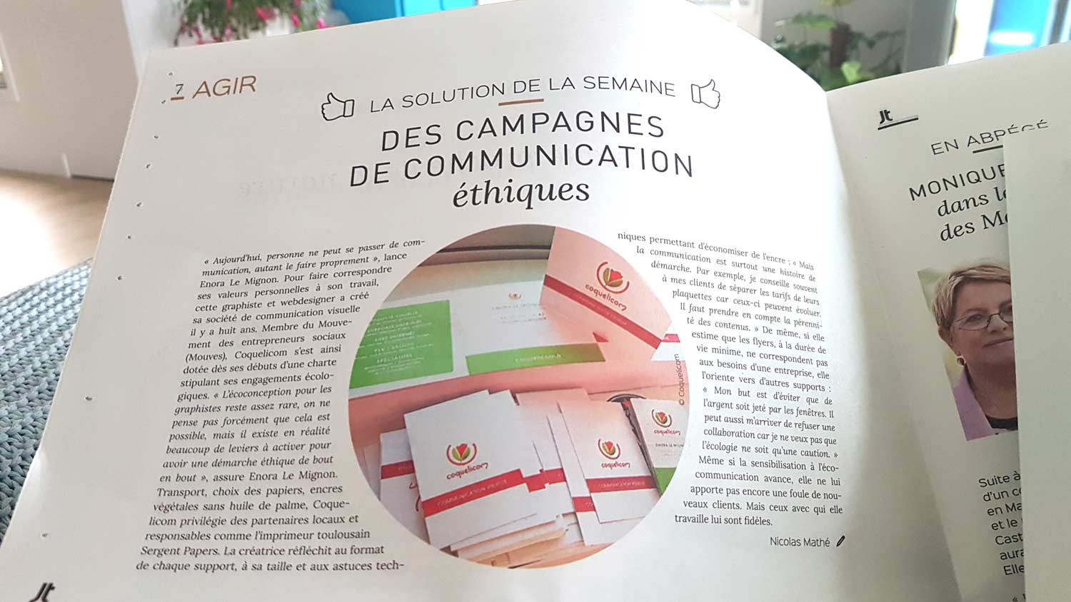 photo de l'article sur la communication ecologique Coquelicom Toulouse