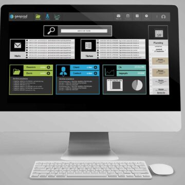 geoprod connect refonte logiciel ergonomie ui ux design webdesign